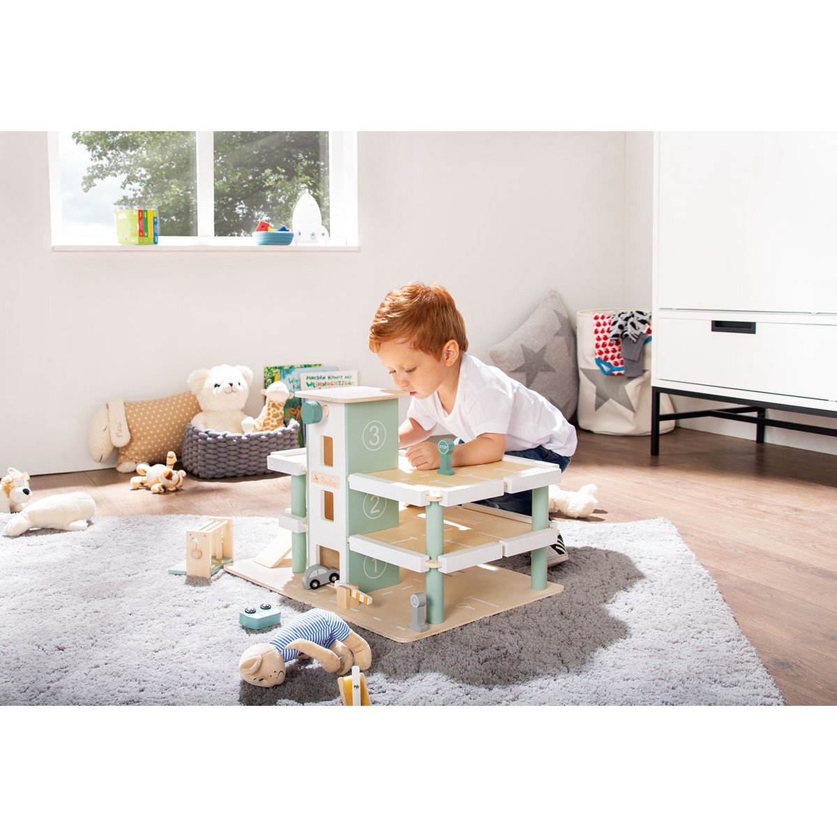 Parkeerplaats "Kurt" met accessoires