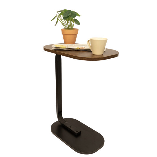 Bruine Bijzettafel – Moderne Ovale Tafel