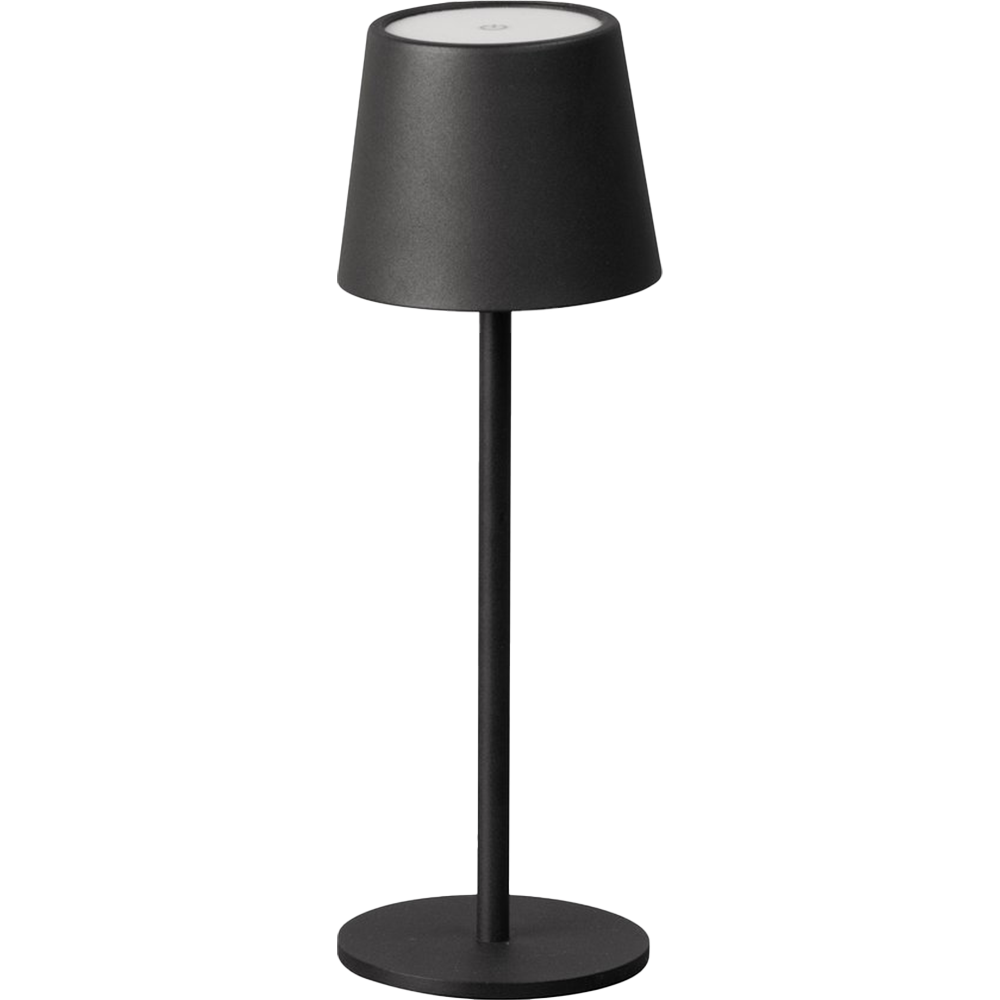 Tafellamp – Zwart | Draadloos, Dimbaar & Stijlvol Compact