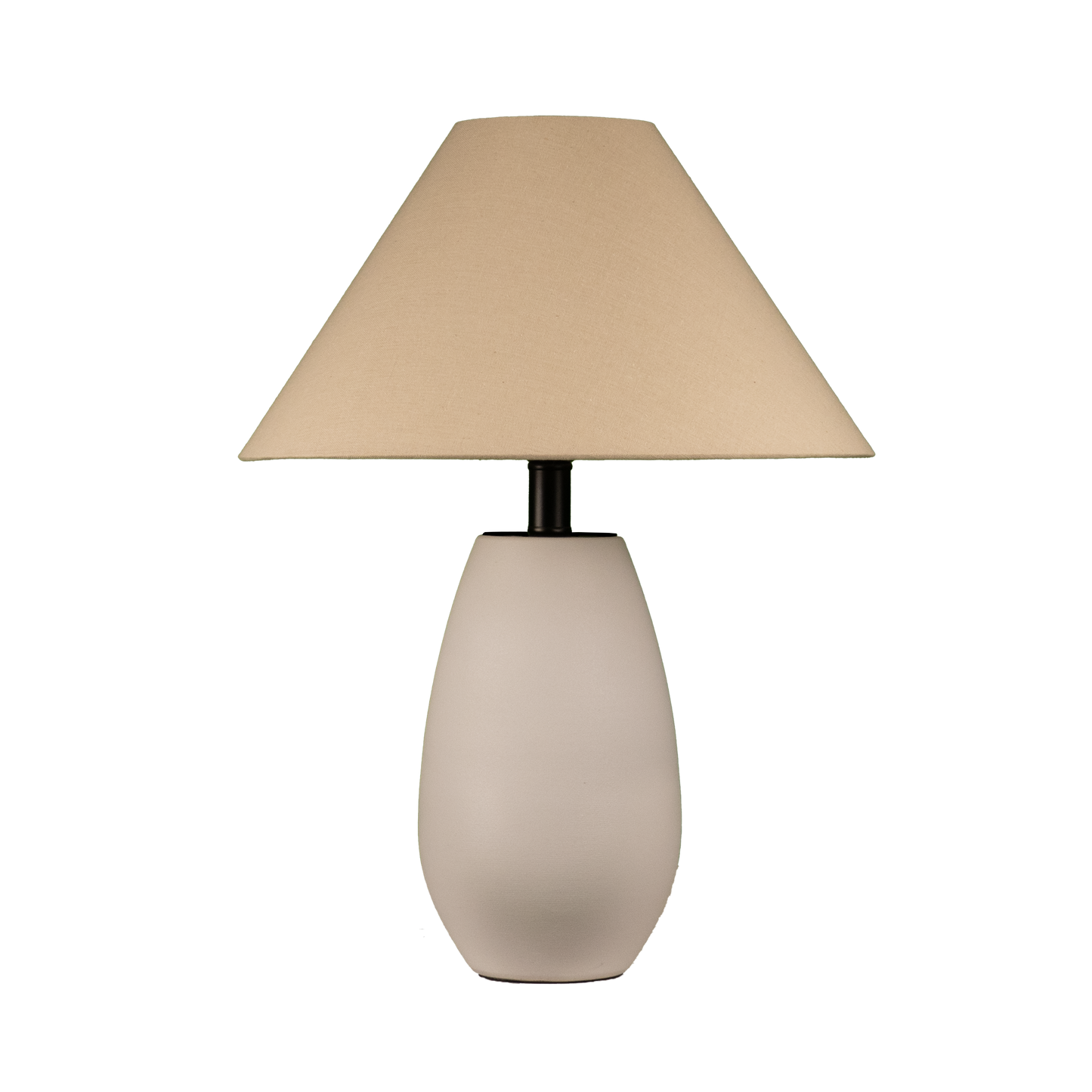 Keramieke Moderne Tafellamp - Beige