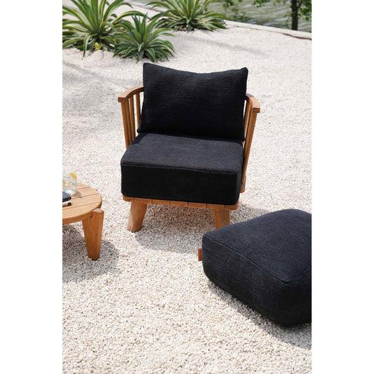 De Malawi Eenzitsbank - Natuurlijk Zwart