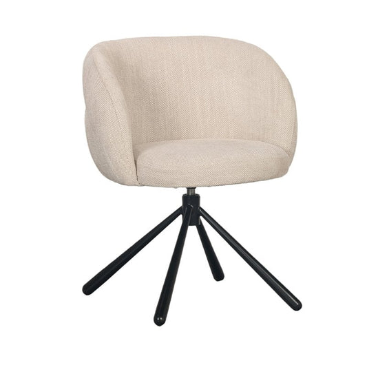 Pebble Draaistoel Beige
