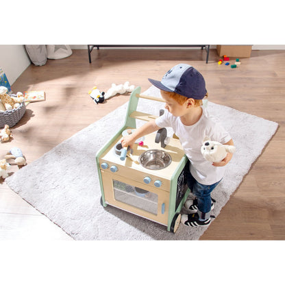 Keuken "Kalle" van kinderen, groen