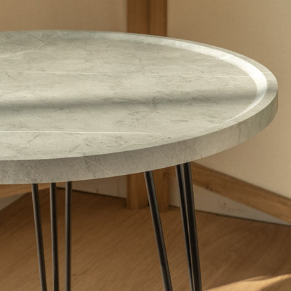 Moderne Bijzettafel - Luxe houten blad