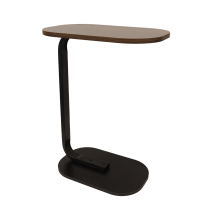 Bruine Bijzettafel – Moderne Ovale Tafel