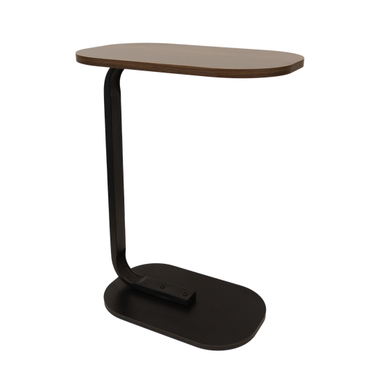Bruine Bijzettafel – Moderne Ovale Tafel