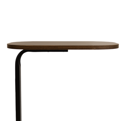Bruine Bijzettafel – Moderne Ovale Tafel