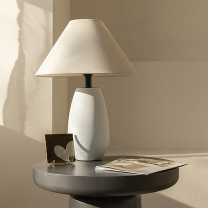 Keramieke Moderne Tafellamp - Beige