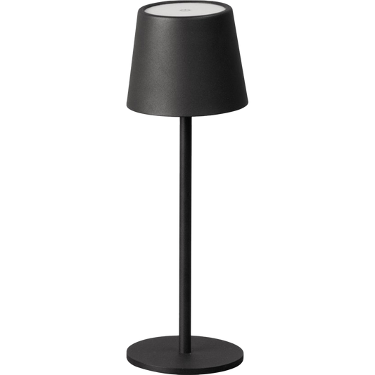 Tafellamp – Zwart | Draadloos, Dimbaar & Stijlvol Compact