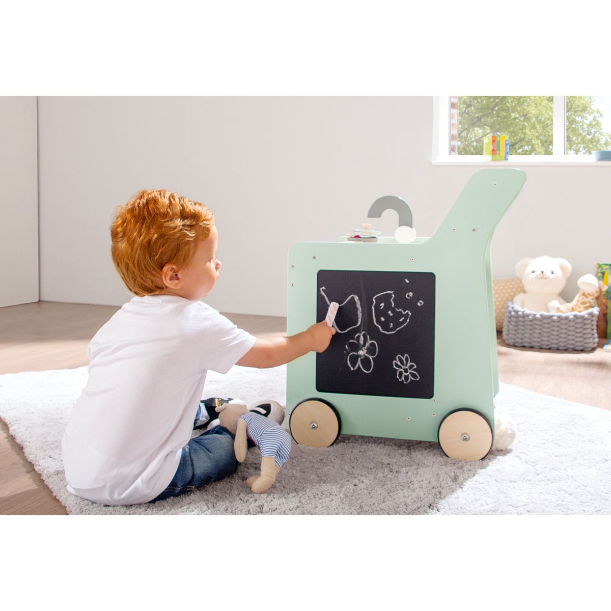 Keuken "Kalle" van kinderen, groen